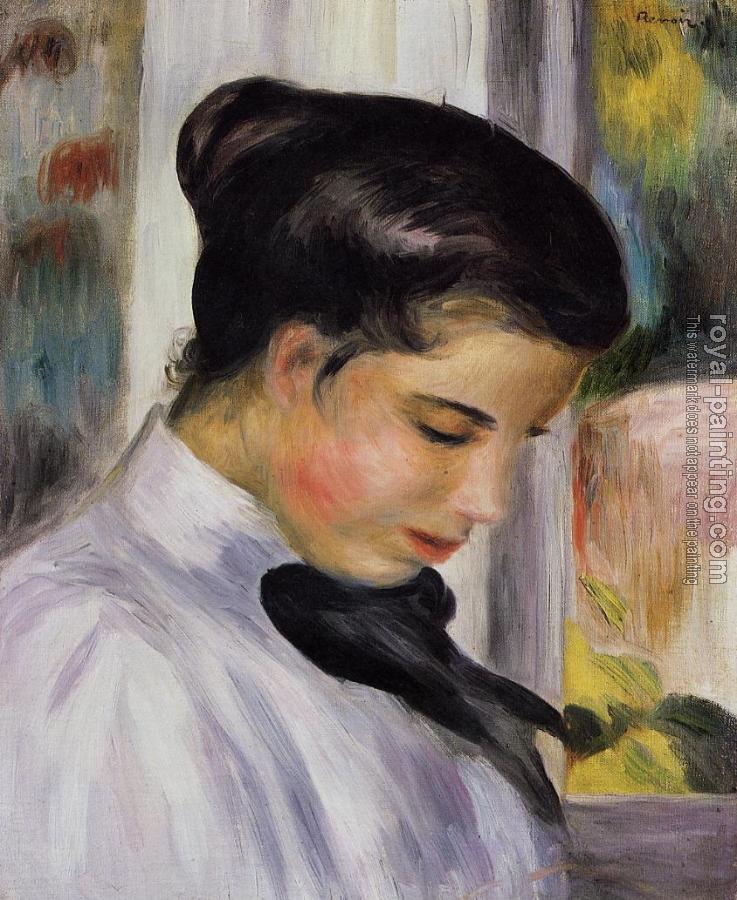 Pierre Auguste Renoir : Young Woman in Profile